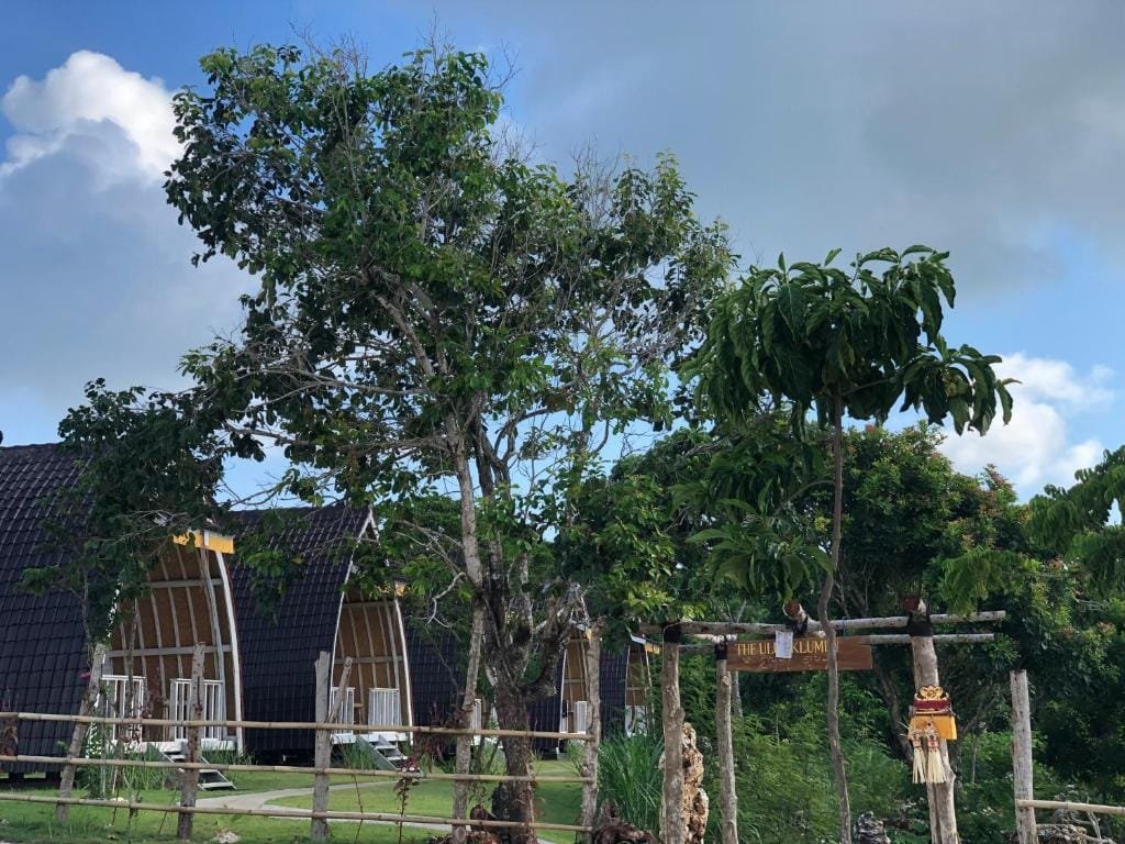 The Ulus Klumpu Bali villa with lush tropical garden and elegant design